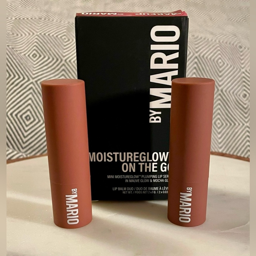 Makeup By Mario - Moisture Glow On The Go - Plumping Lip Serum Duo | NIB